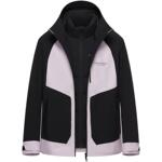 波司登奥莱百搭户外防风防雨拼接三合一外套鹅绒轻薄羽绒服