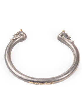 【现货】PLAGUE DOCTOR 瘟疫医生Pd双头恶魔细手镯 鎏金金角