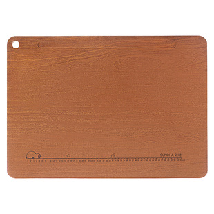 双枪乌檀木案板擀面板家用和面大板饺子实木切菜板厨房揉面砧板