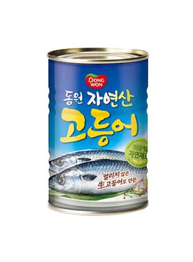 东远青花鱼罐头400g韩国美食