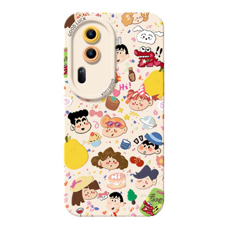 适用opporeno14手机壳女款reno13pro+保护套12全包11pro硅胶防摔reno7se可爱软壳10por白