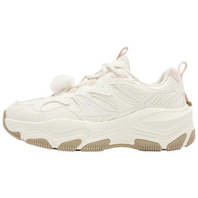 乔丹皮面防水加绒保暖棉鞋女