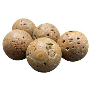 泰国龙宫舍利佛眼舍利球摆件千年年轮纹50mm宫廷风办公室饰品礼物