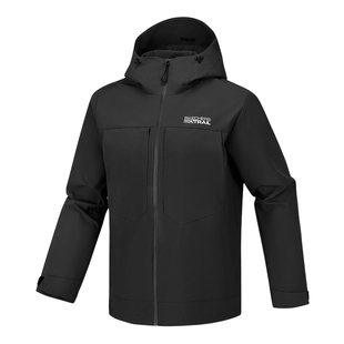 Skechers斯凯奇夹克男士百搭潮流梭织运动连帽外套 P226M136/0018