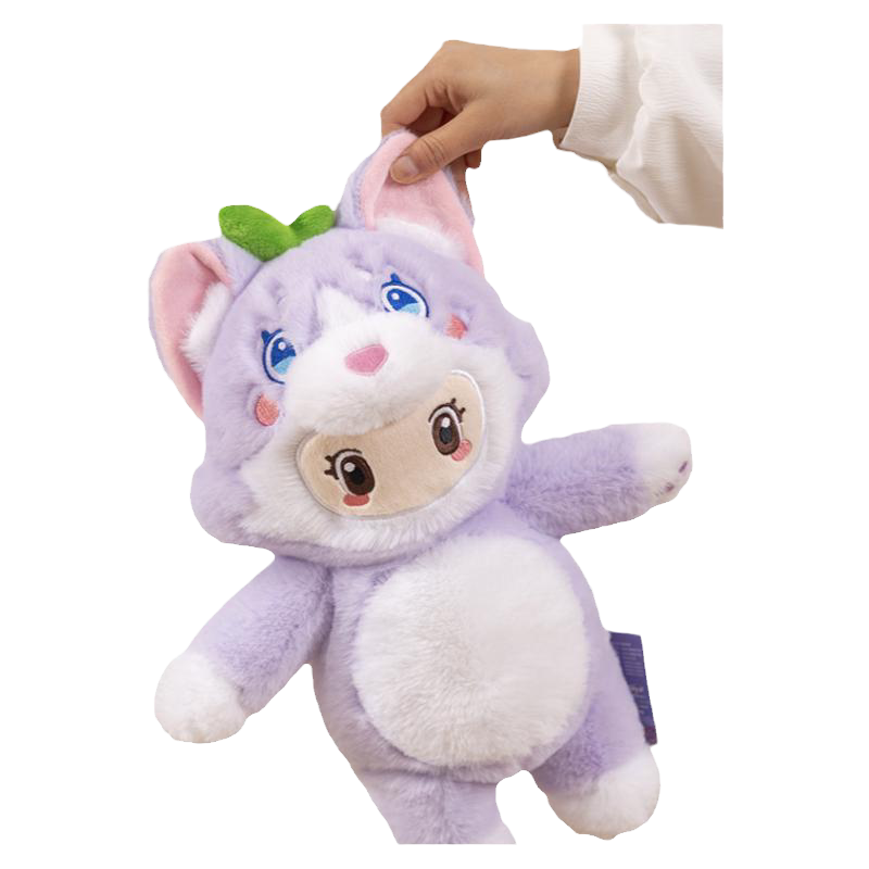 生日礼物女生玩偶元梦之星粉35cm