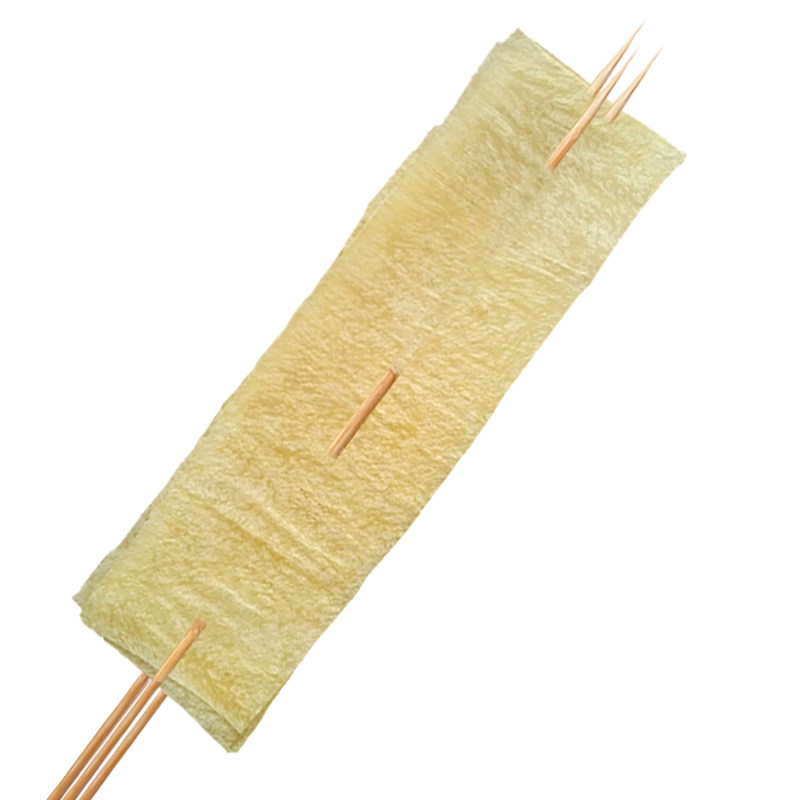 烤豆皮串豆干串豆制品干货 地摊烧烤涮串炸串铁板烧豆腐皮串商用