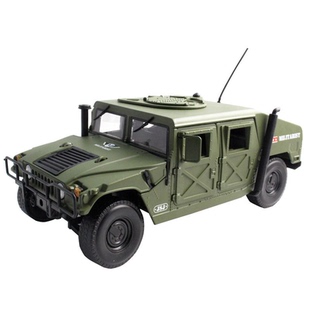 凯迪威合金军事模型1：18美军悍马车模战地车越野车金属仿真正品