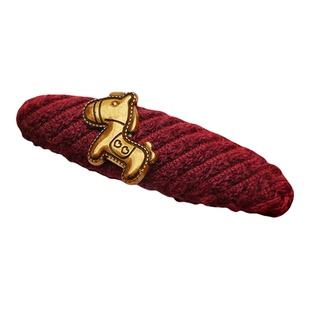 刘浩存同款马年本命年红色发夹女2026新款高端边夹侧边刘海碎发夹