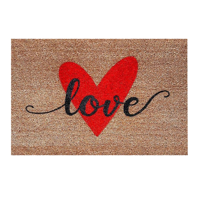 椰棕印度进口除尘防滑手编门垫