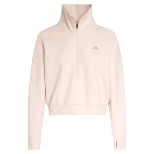 26马年新款阿迪达斯女子半拉链运动套头卫衣KH0206/KH0207/KR7578