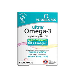 直邮】薇塔贝尔鱼油Omega3欧米伽软胶囊DHAepa高纯深海成人中老年