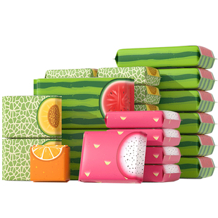 植护水果护垫迷你轻薄透气少女卫生护垫官方旗舰店正品姨妈巾20片