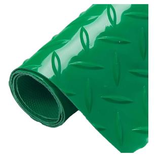 贞爱PVC牛筋防滑地垫厨房仓库橡胶脚垫防水防潮楼梯绿色地胶垫子