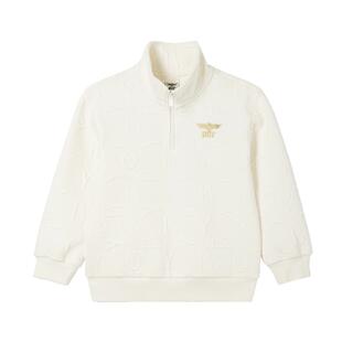 BOY童装 25春秋季半拉链立领卫衣 潮牌时尚百搭上衣男女童中大童