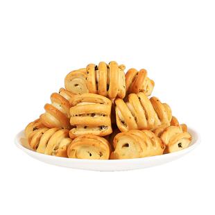 山西铁棍山药纯碱烤馍特产原味手工烤花卷代早餐食品零食休闲饼干