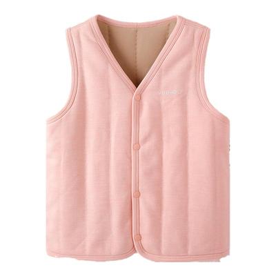 英氏儿童羊毛背心秋冬季保暖马甲