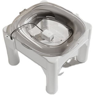 女士免蹲坐浴带凳子男可坐痔疮药电动坐浴盆马桶上的冲洗屁股盆