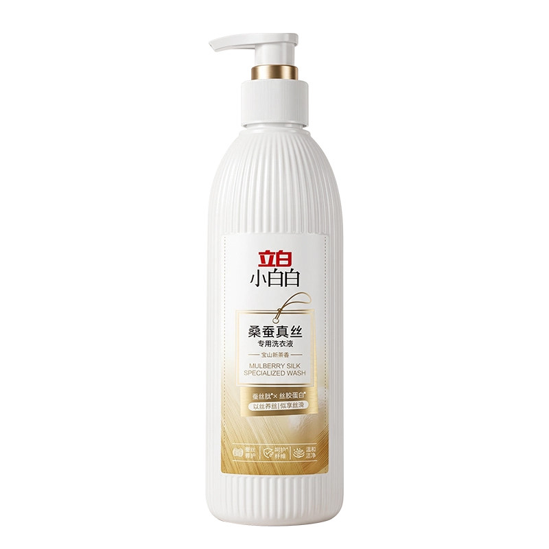 【新品】立白小白白真丝洗蚕丝衣物洗衣液去污清洁护色固色清洗实拍图 商品