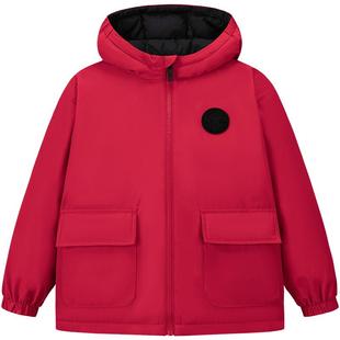 【双面穿】匡威童装男童羽绒服2025冬季新款保暖防风加厚外套时尚