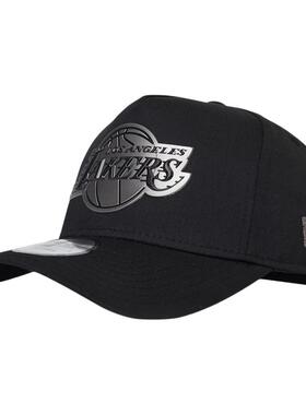 NEW ERA纽亦华26新品NBA金属质感TPU贴标湖人棒球帽硬顶NE940