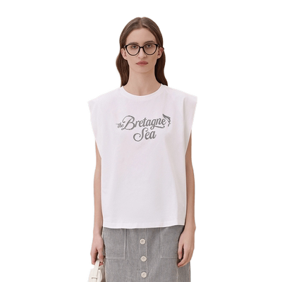 MSLAN元气休闲圆领宽肩背心