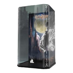 KGBOX乐高76417古灵阁银行宝石亚克力喷绘展示盒防尘罩