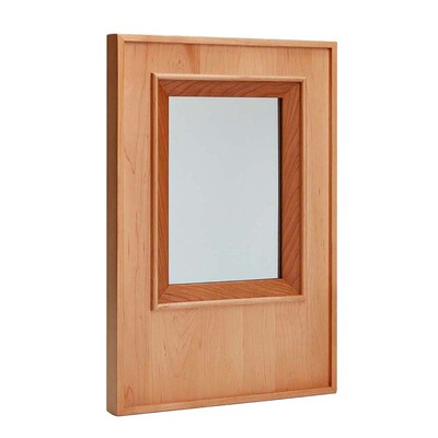 GASKA 实木拼色画框挂镜墙镜化妆镜墙壁装饰摆件墙饰装饰品镜子