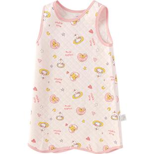 巴拉巴拉宝宝睡袋男童女童防踢被秋冬季新款夹棉加厚睡衣婴儿背心