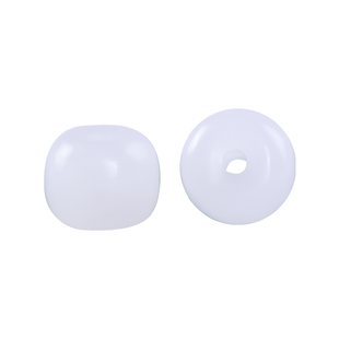 和田玉桶珠老型珠隔珠羊脂白玉diy串珠手链项链配件天然珠子散珠