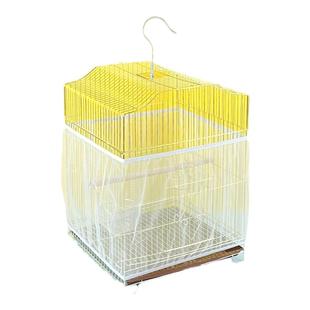 鸟笼网纱罩衣防撒食防飞毛鹦鹉笼衣防尘防溅网罩鸟笼配件用品大全