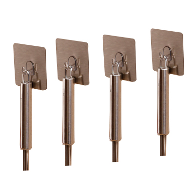 免打孔粘胶承重透明卫生间挂钩