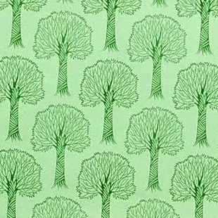 厂家销售伊园风情印花板 创意绿色树木印花板 镀铝锌彩钢印花板