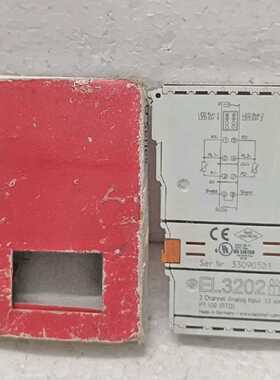 Beckhoff EL3202 PLC Module EL 3202 2 CHANNEL ANALOG INPUT FR