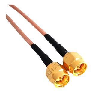 厂家射频连接馈线SMA公头RG316D双屏蔽天线延长线SMA-J/SMA-J跳线