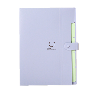 学生多层文件夹A4试卷袋资料夹讲义收纳册档案分类整理风琴包办公