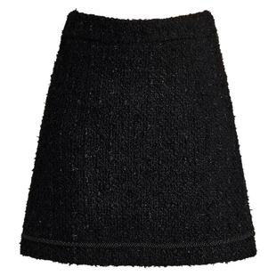 HAVVA高级感小香风半身裙A字显瘦女士短款裙子2025秋冬季S96831