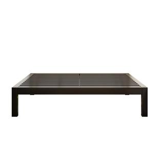 榻榻米铁艺床定制床架小户型1.2米任意尺寸无床头家用双人实木床