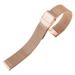 精钢手表带适配阿玛尼满天星聚利时DW天梭天王罗西尼华为女士表链