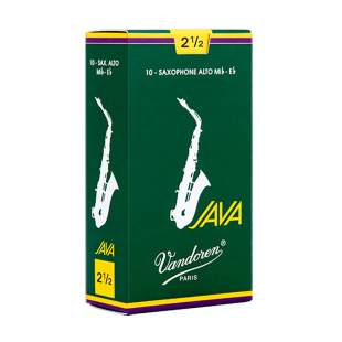 弯德林哨片绿盒JAVA中音萨克斯哨片降e调2.5法国Vandoren流行爵士