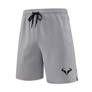 征途新款纳达尔费德勒速干运动开边五分裤短裤训练跑步网球裤男