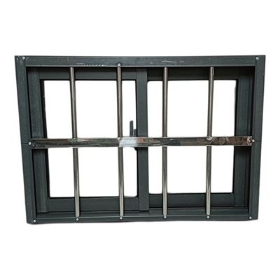 铝合金防盗一体窗带纱窗自建房家用左右推拉窗厕所通风窗地下室窗