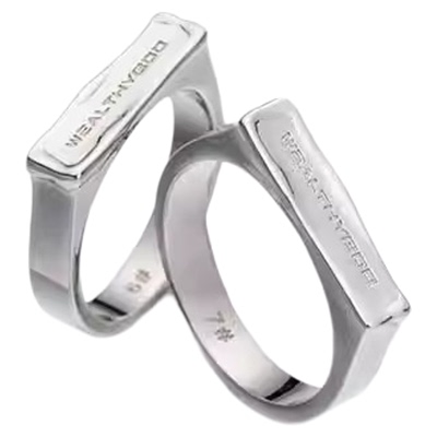 wealthyboo指环戒指轻奢百搭新潮