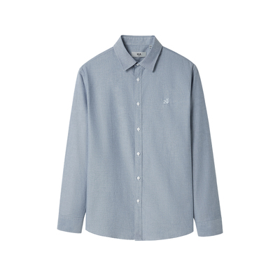 HLA/海澜之家舒适棉质长袖衬衫