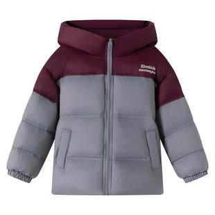 小象汉姆童装男童羽绒服冬季保暖儿童90绒面包服2025新款外套冬装