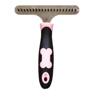 哈特丽钉耙梳宠物美容用的单排T型塑柄钉耙梳子 耙梳宠物排梳
