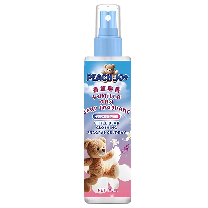 香氛~小熊衣物香氛喷雾 100ml 温暖花香 持久留香