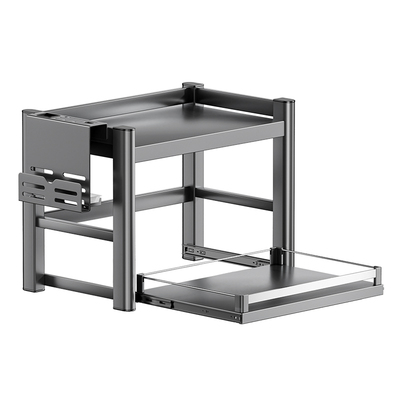 厨房多功能置物架放电饭煲微波炉