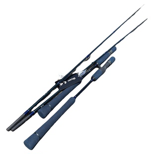 尾崎/星河 1.8一本半进口全FUJI海钓碳素实心慢摇 快抽铁板船钓竿