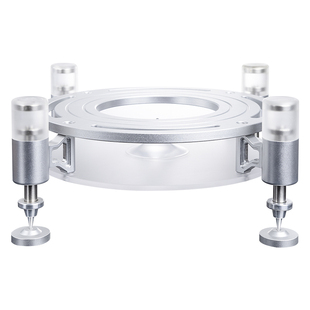 适用哈曼卡顿桌面支架 琉璃水晶4/5代磁悬浮金属音响支架减震底座