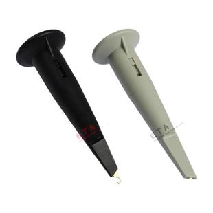 埃塔ETA5903示波器探头配件探钩镀金伸缩钩黑白色帽子钩子接地线